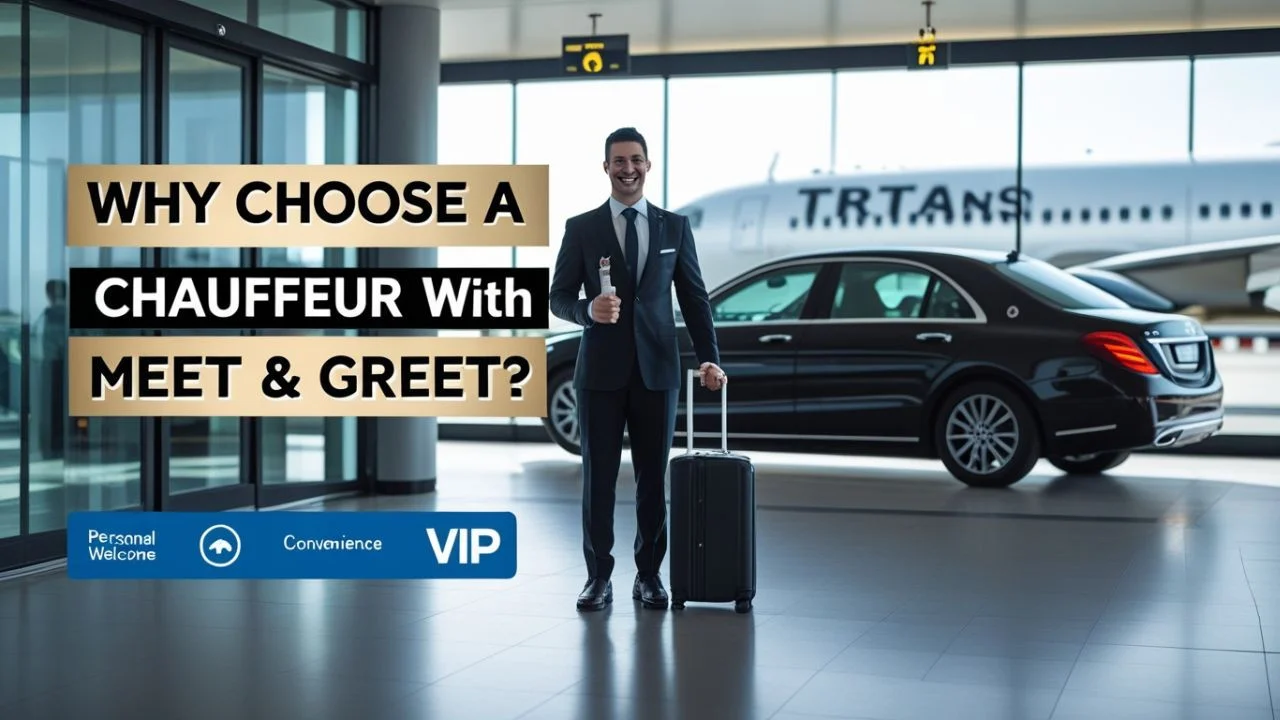Why Choose A Chauffeur With Meet & Greet for Airport Transfers