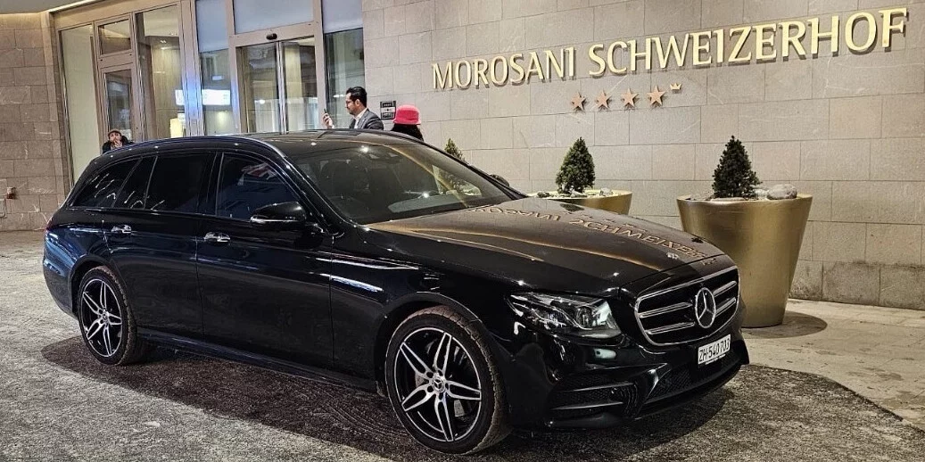 Davos 2025 Full Transportation Service Package (Mercedes E Class 2020)