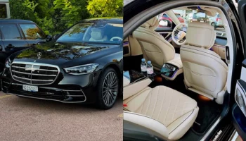 Valentine's Day Luxury Experience with the Mercedes S-Class (Geneva)