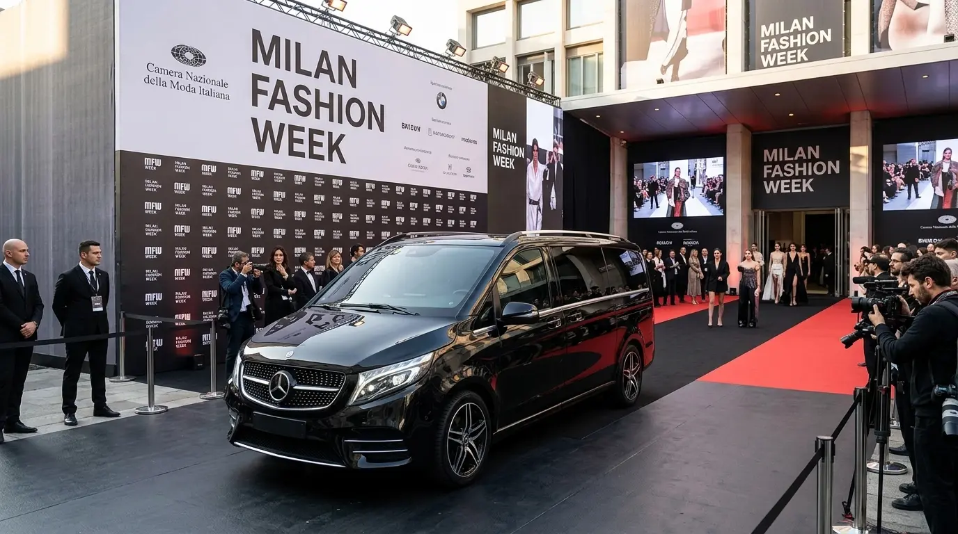 Milan Fashion Week — Luxury Chauffeur Experience