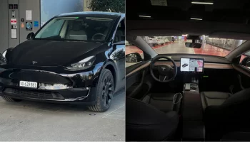 Geneva to Courchevel with a Tesla Model Y