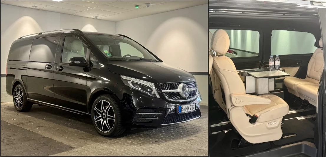 Mercedes V daily rent  in Berlin