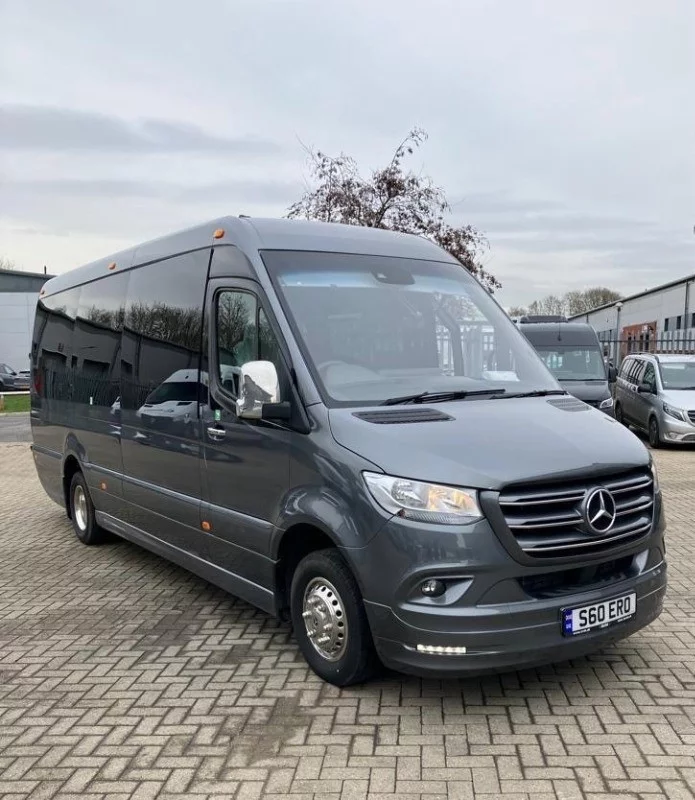 Mercedes sprinter for 6 hours as directed in Heathrow airport